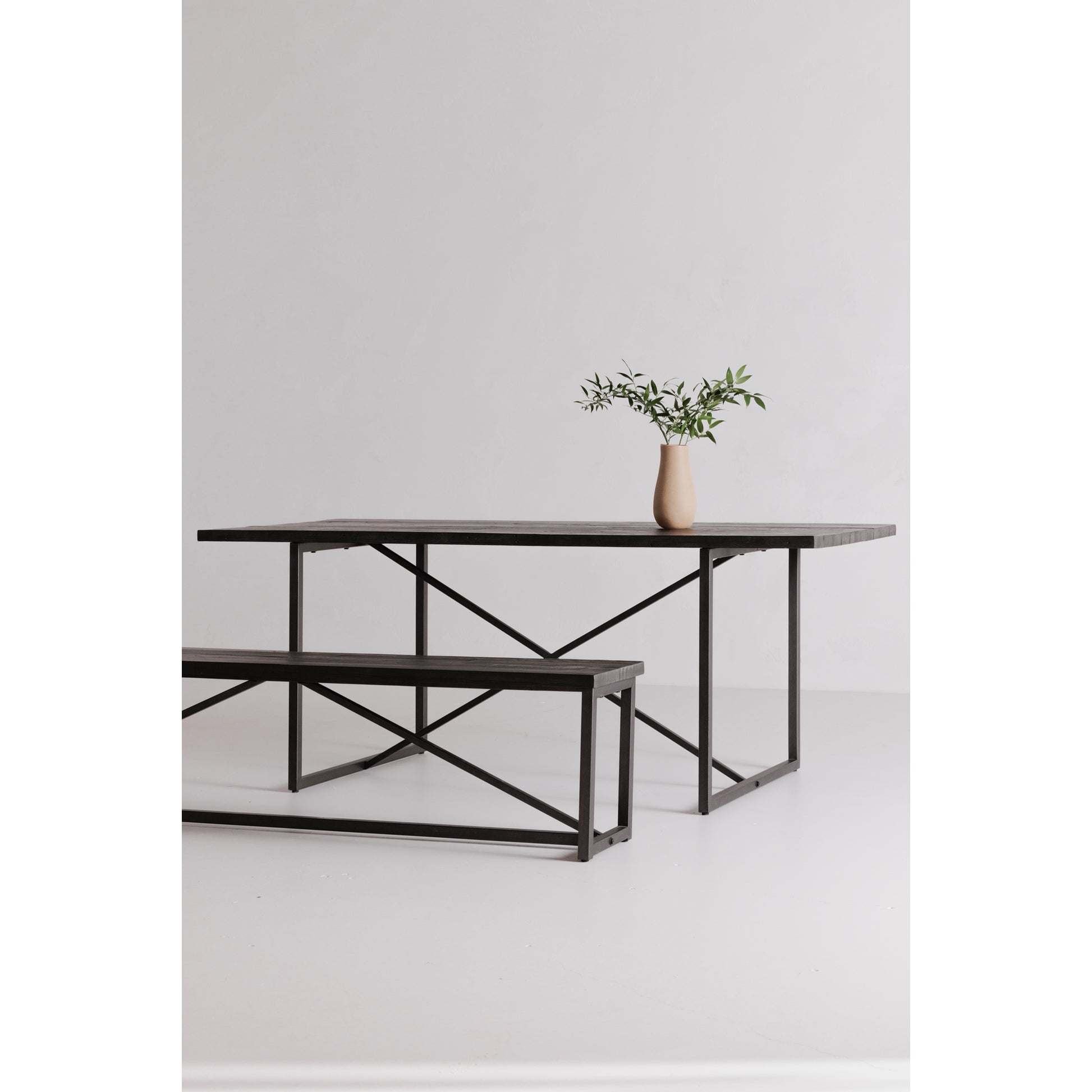 Sierra Bench Black by Moe's Home Collection - view 7