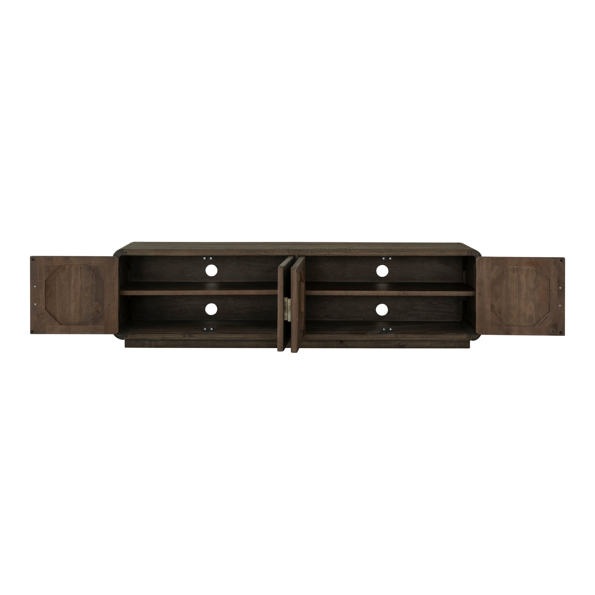 Monterey Media Cabinet Aged Brown by Moe's Home Collection - view 5