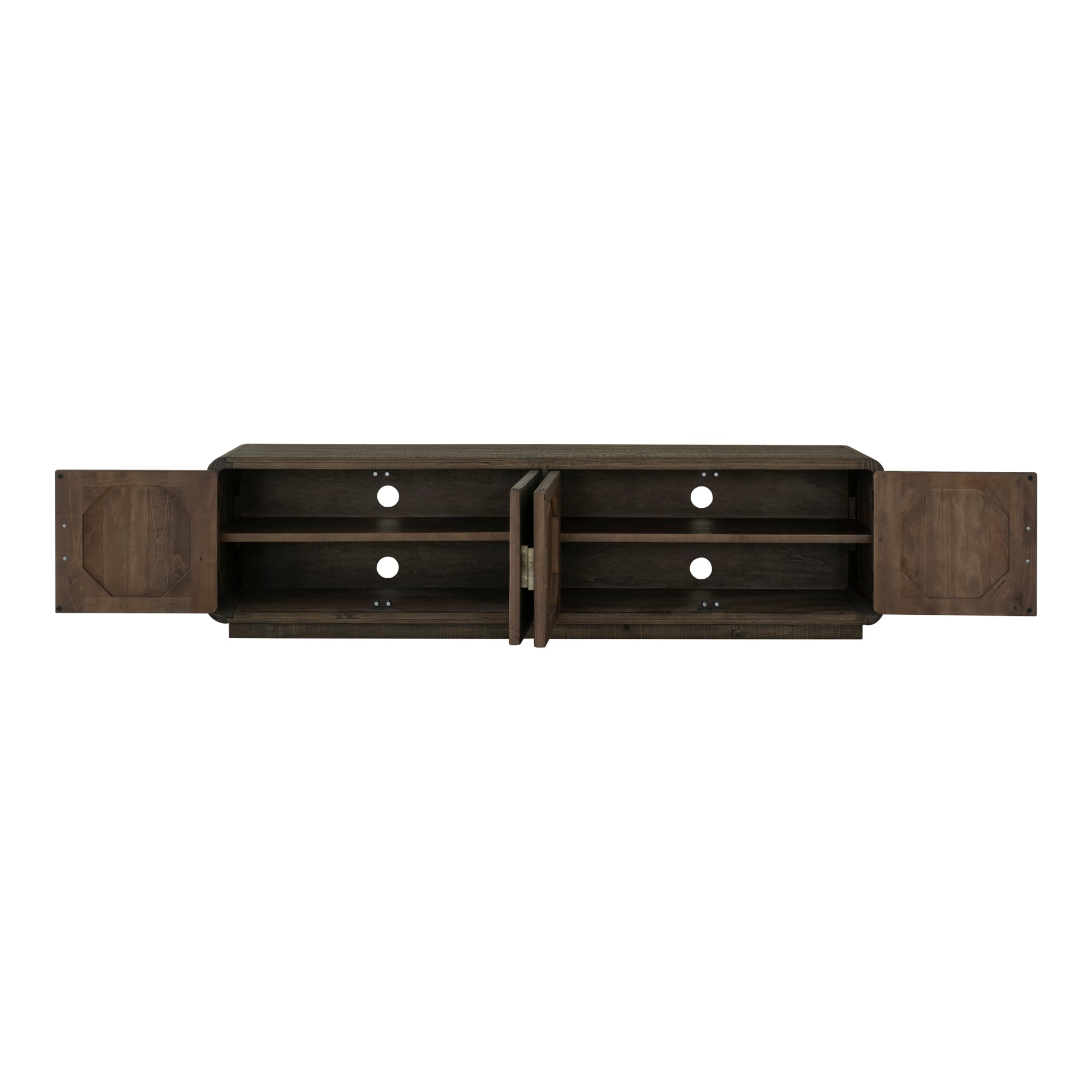 Monterey Media Cabinet Aged Brown by Moe's Home Collection - view 5