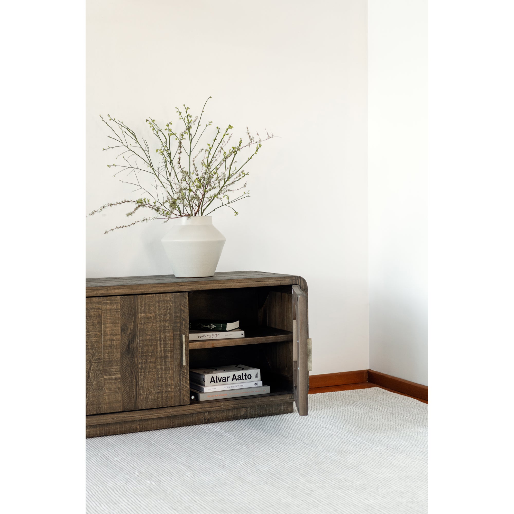 Monterey Media Cabinet Aged Brown by Moe's Home Collection - view 7