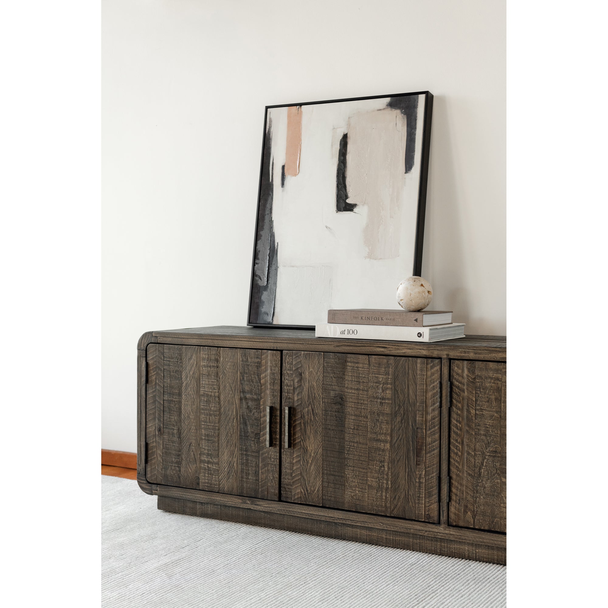Monterey Media Cabinet Aged Brown by Moe's Home Collection - view 8