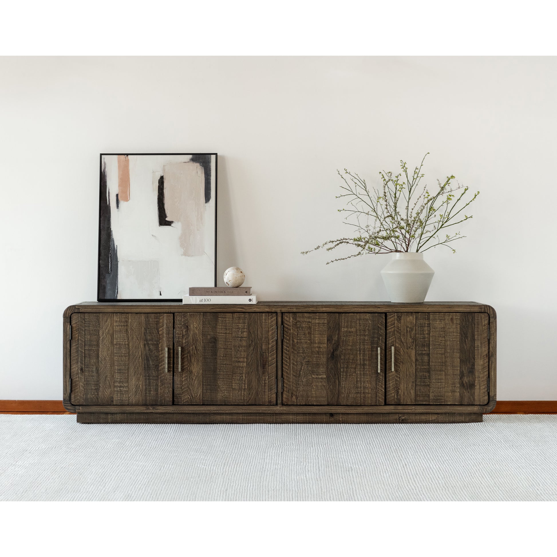 Monterey Media Cabinet Aged Brown by Moe's Home Collection - view 9