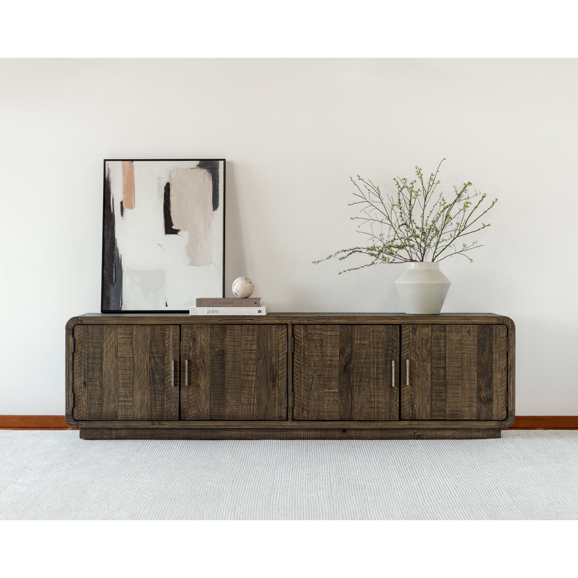 Monterey Media Cabinet Aged Brown by Moe's Home Collection - view 9