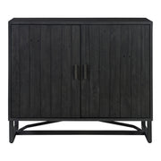 Sierra 2 Door Cabinet Black by Moe's Home Collection