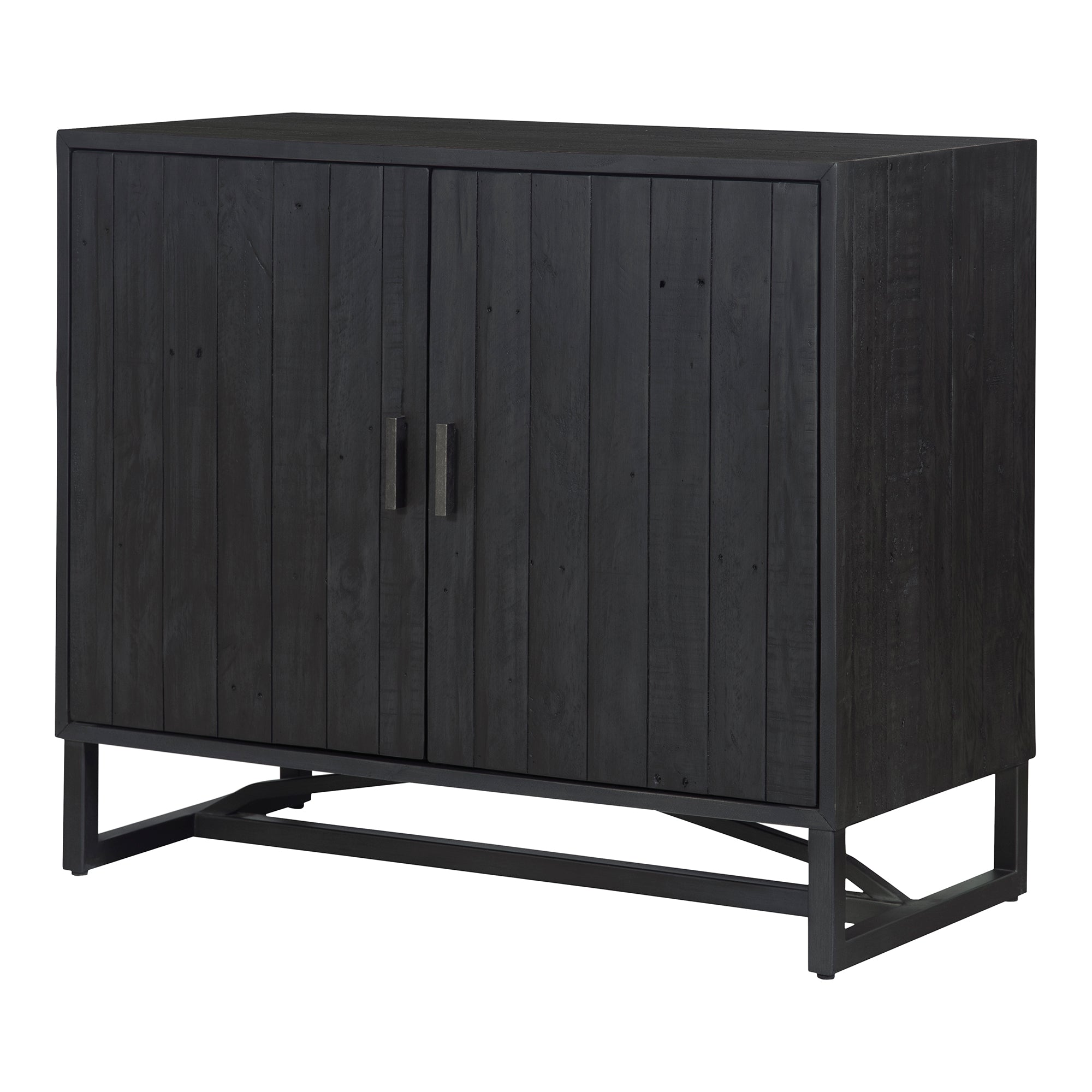 Sierra 2 Door Cabinet Black by Moe's Home Collection - view 3