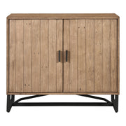 Sierra 2 Door Cabinet Natural by Moe's Home Collection