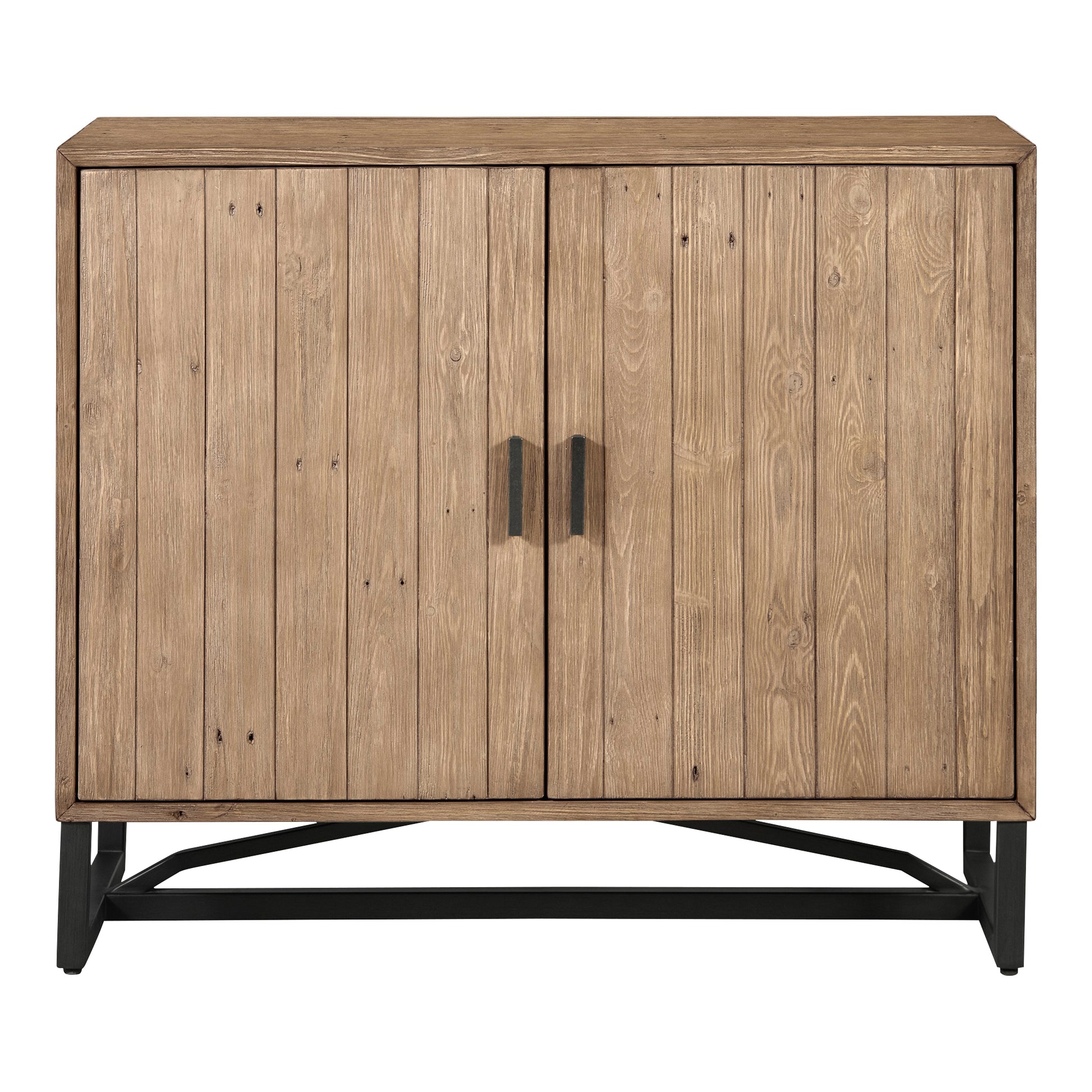 Sierra 2 Door Cabinet Natural by Moe's Home Collection