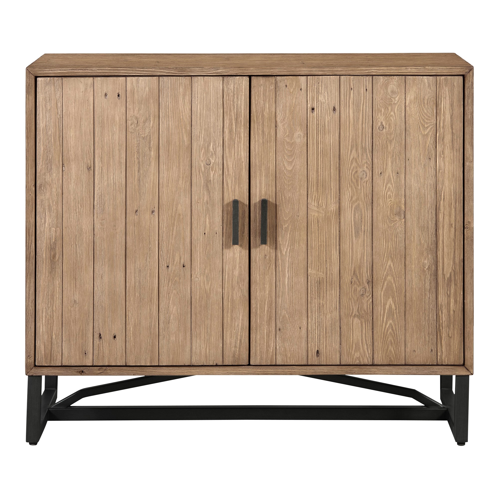 Sierra 2 Door Cabinet Natural by Moe's Home Collection