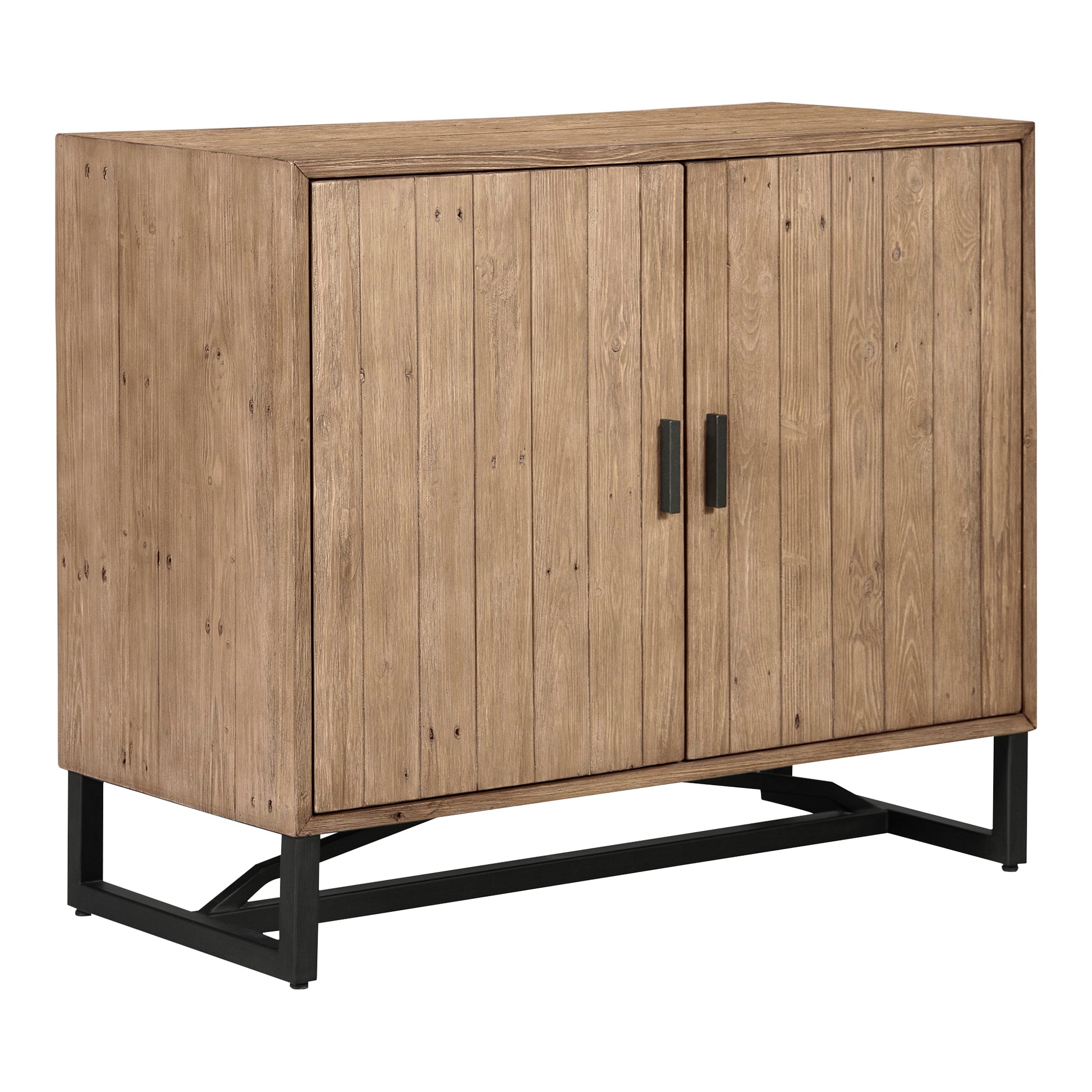 Sierra 2 Door Cabinet Natural by Moe's Home Collection - view 2