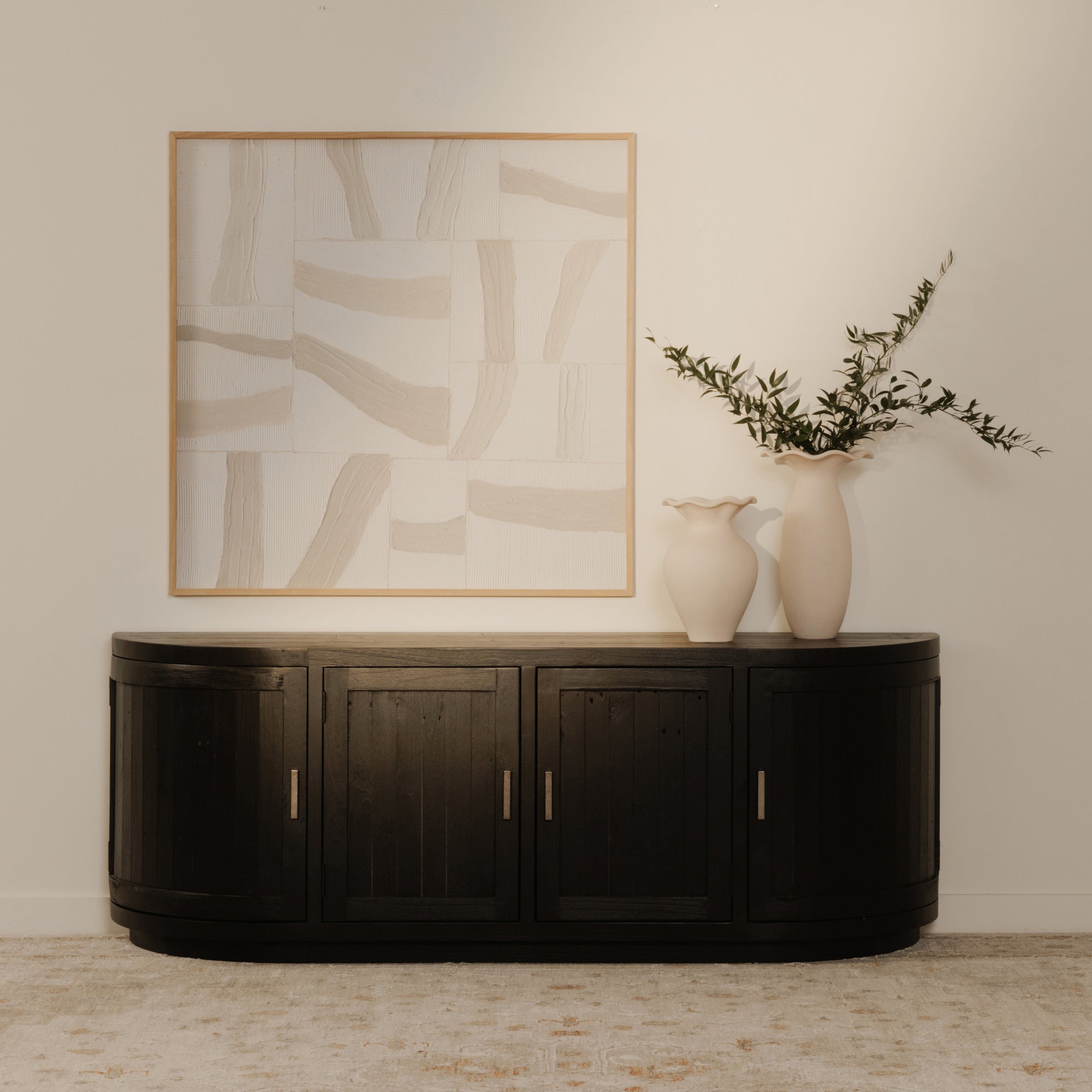 Nicola Media Cabinet Black by Moe's Home Collection - view 2