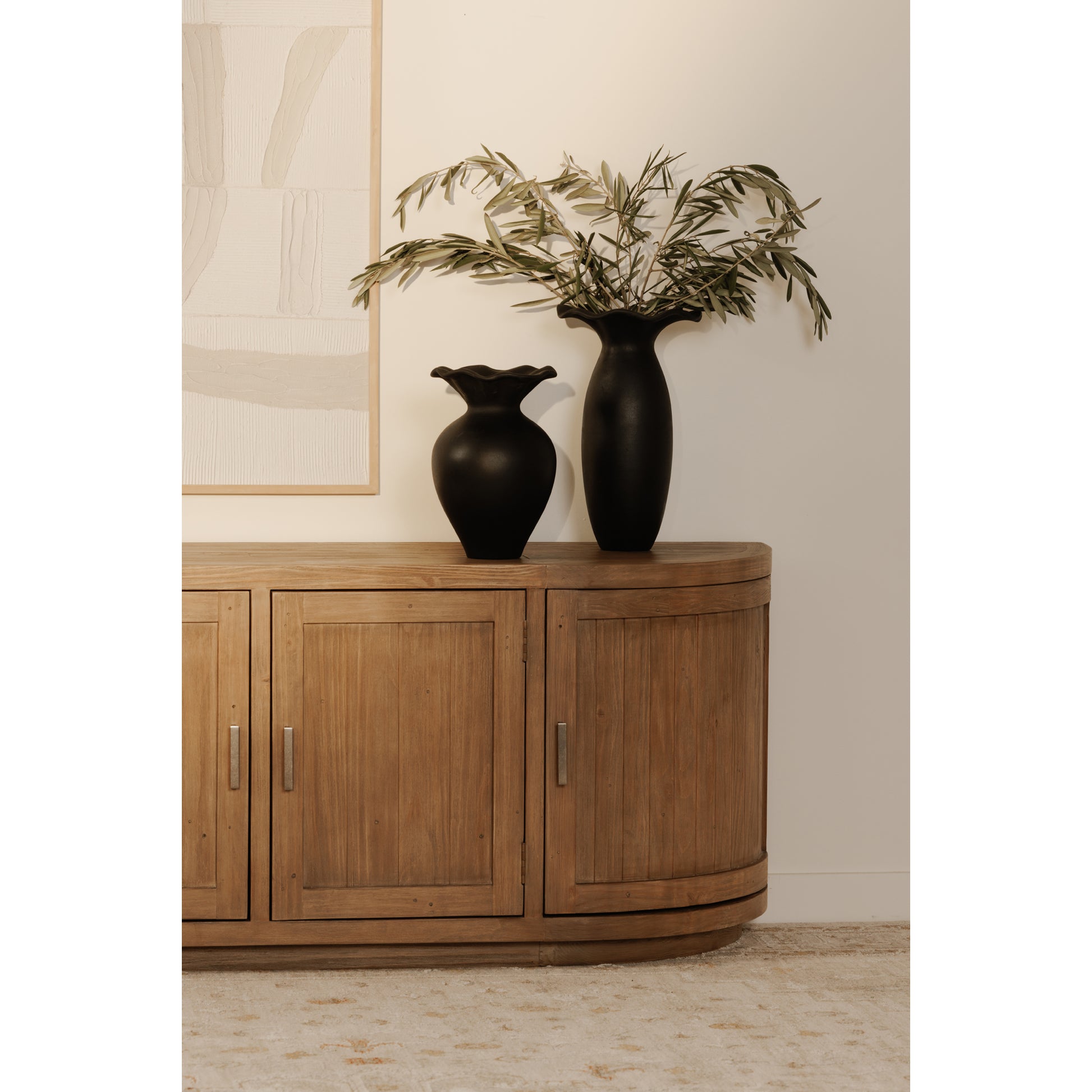 Nicola Media Cabinet Natural by Moe's Home Collection - view 3