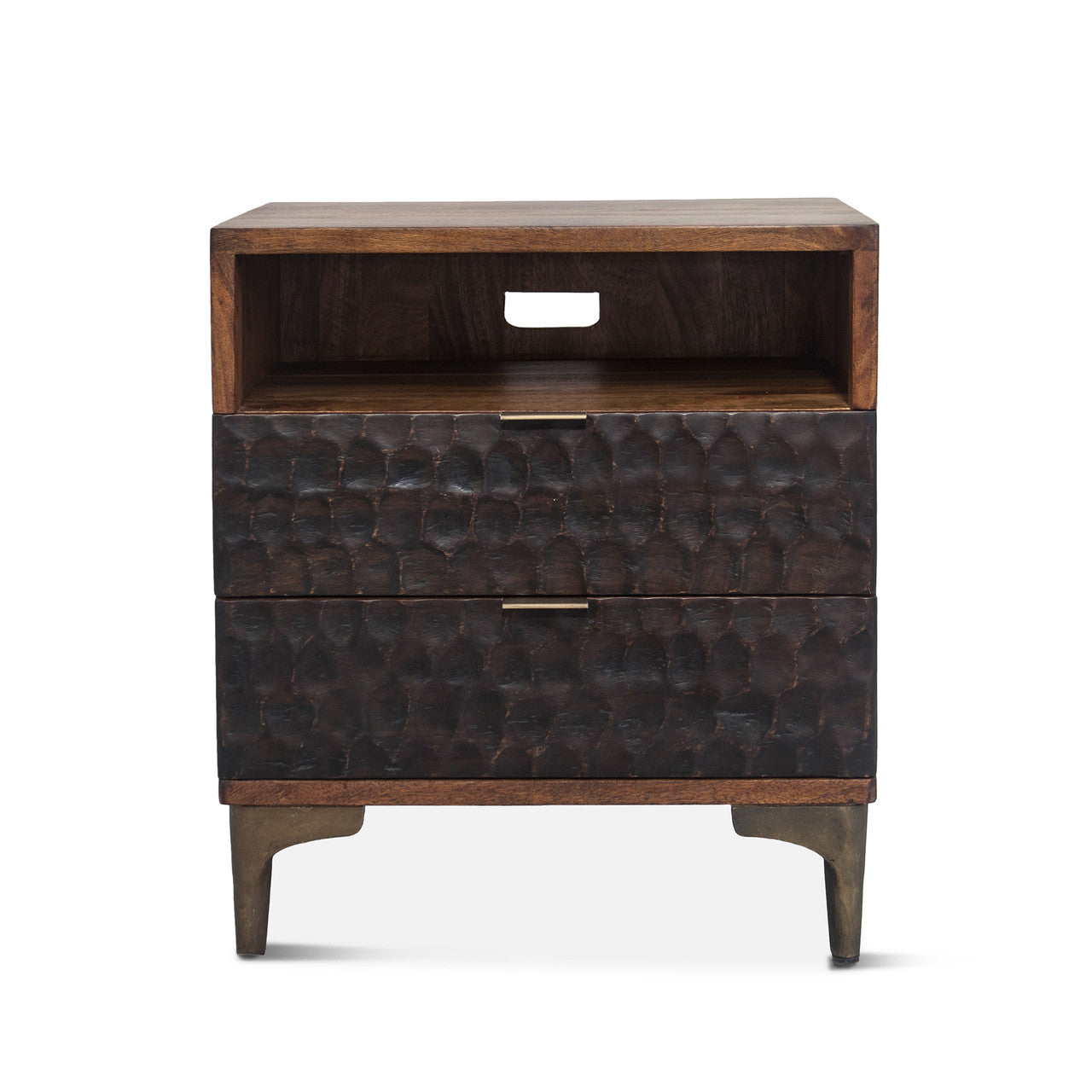 Santa Cruz 26" Nightstand in Two Tone - New