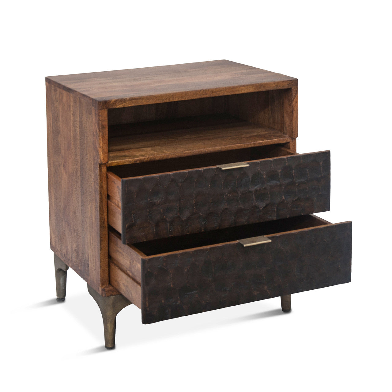 Santa Cruz 26" Nightstand in Two Tone - New