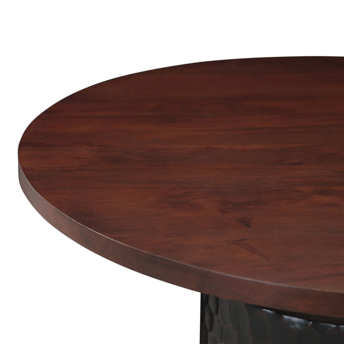 Santa Cruz 48" Round Dining Table in Two Tone - image 3