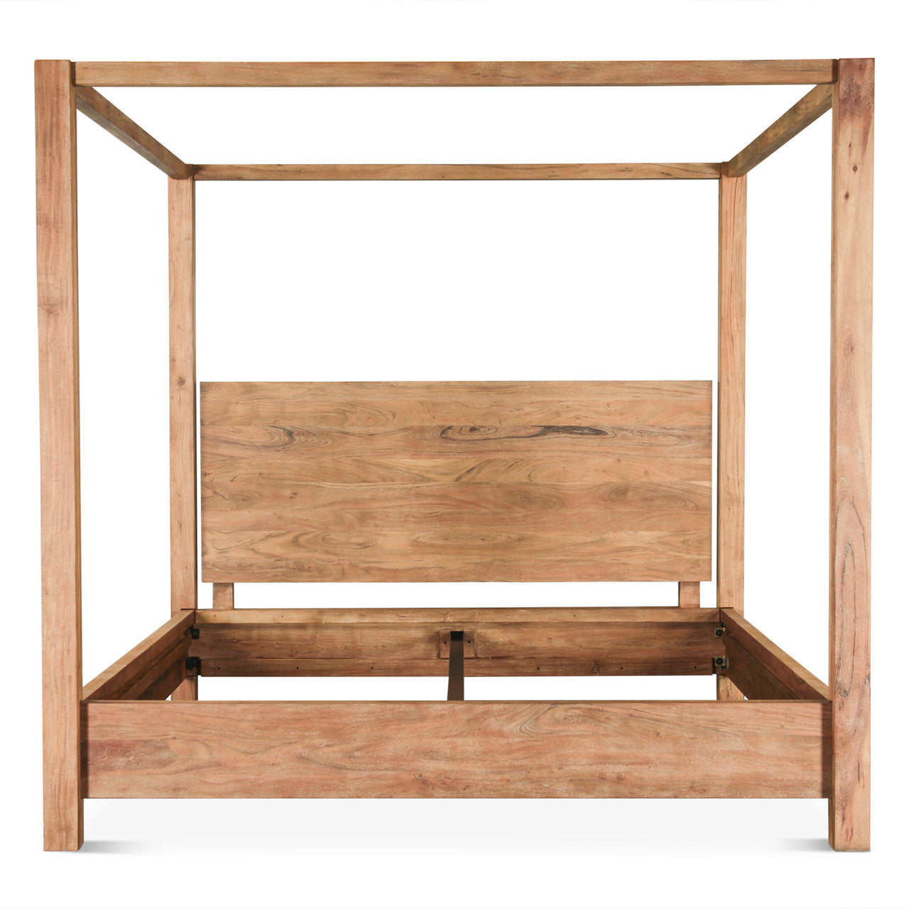 Sedona Canopy King Bed in Brushed Acacia