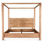 Sedona Canopy Queen Bed in Brushed Acacia