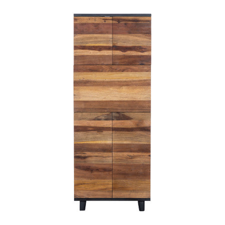 Santa Fe 72" Bar Cabinet in Natural Saal Wood