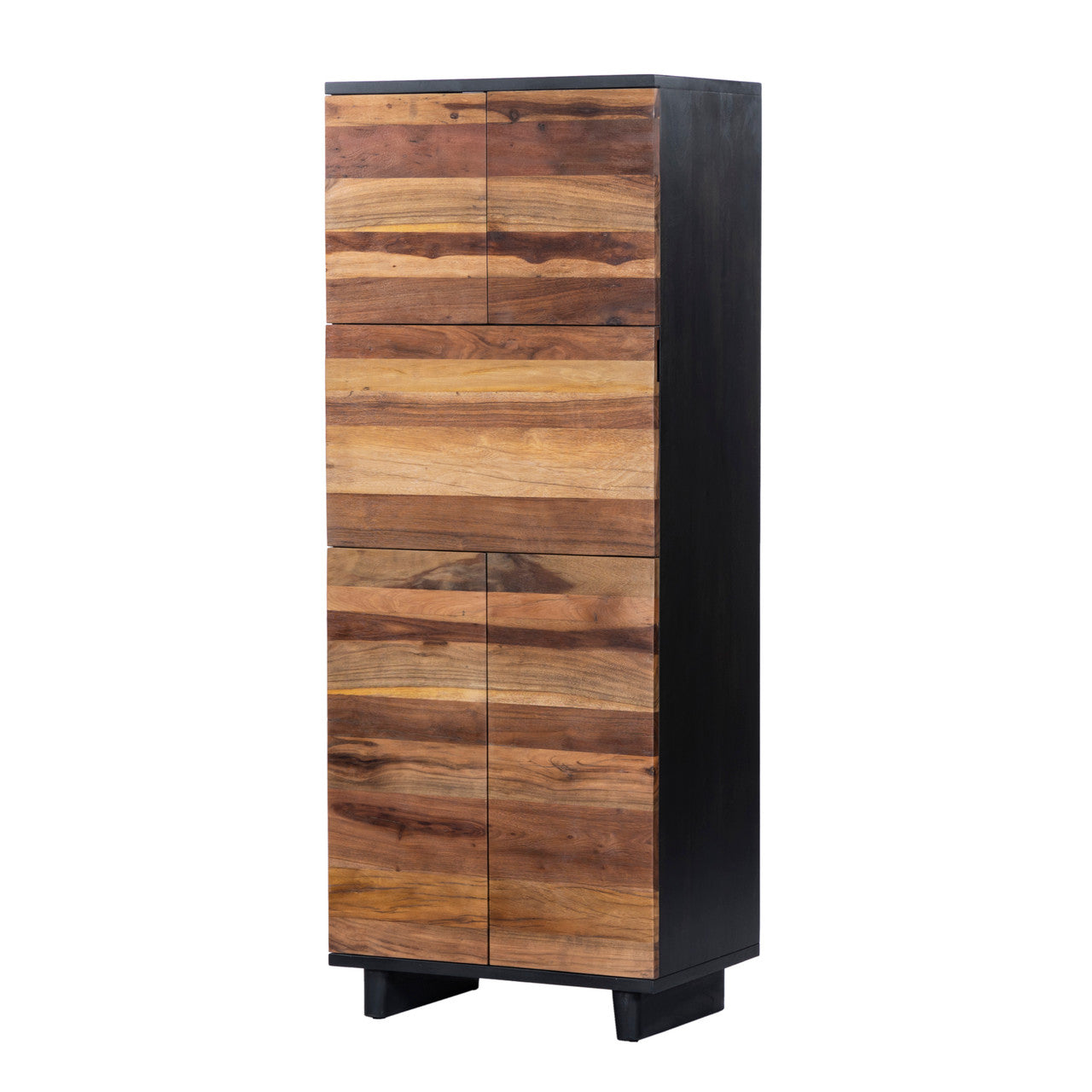 Santa Fe 72" Bar Cabinet in Natural Saal Wood