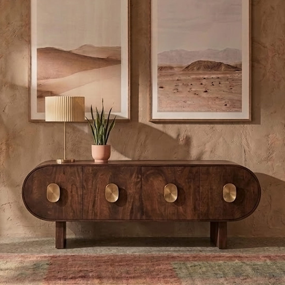 San Juan 75" Four Door Sideboard in Royal Brown - image 4