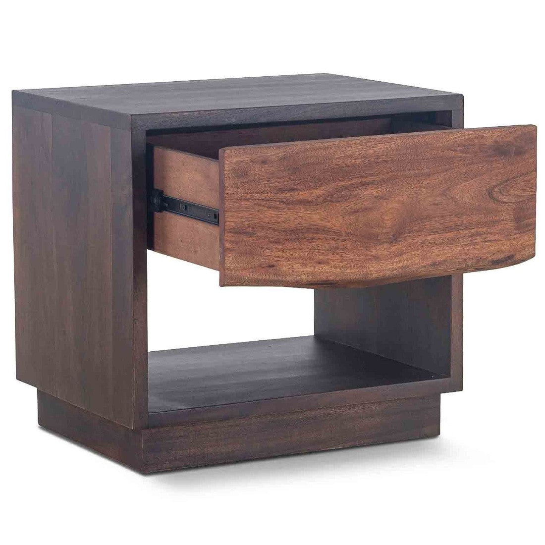 Malibu Live-Edge 1 Drawer Nightstand