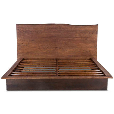 Malibu Live-Edge King Platform Bed