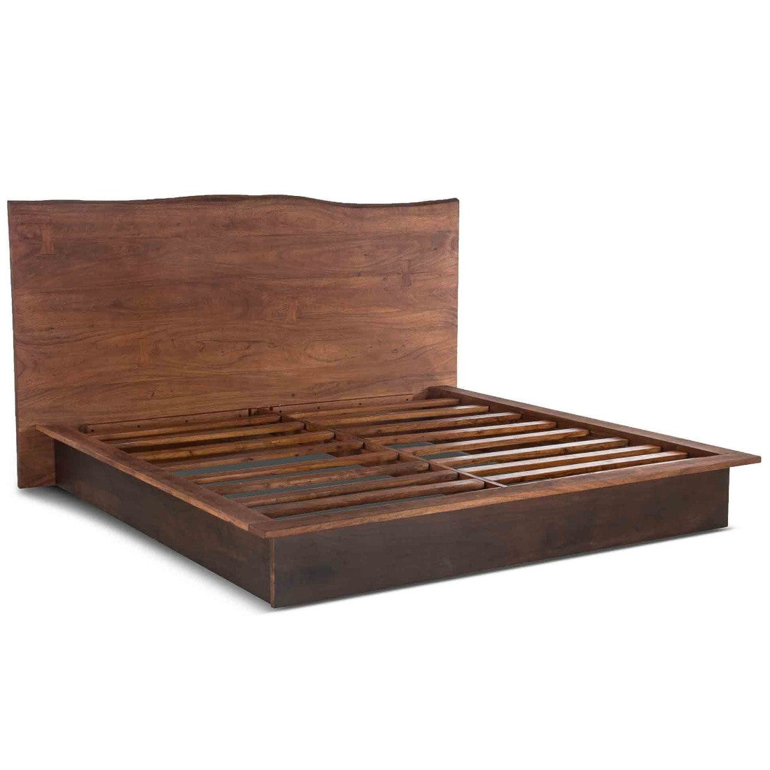 Malibu Live-Edge King Platform Bed