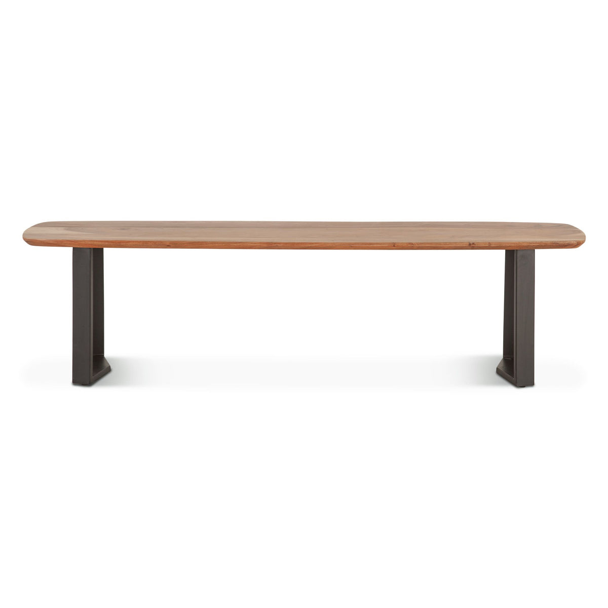 Salerno 68 Bench in Smoked Acacia - image 2