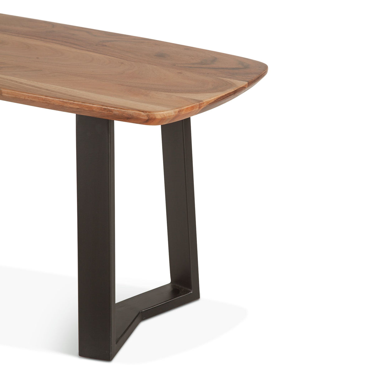 Salerno 68 Bench in Smoked Acacia - image 4