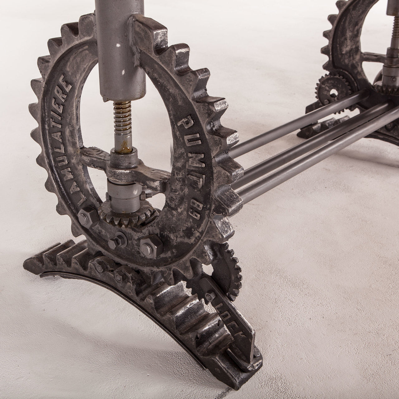 Steampunk Industrial Architect Drafting Table