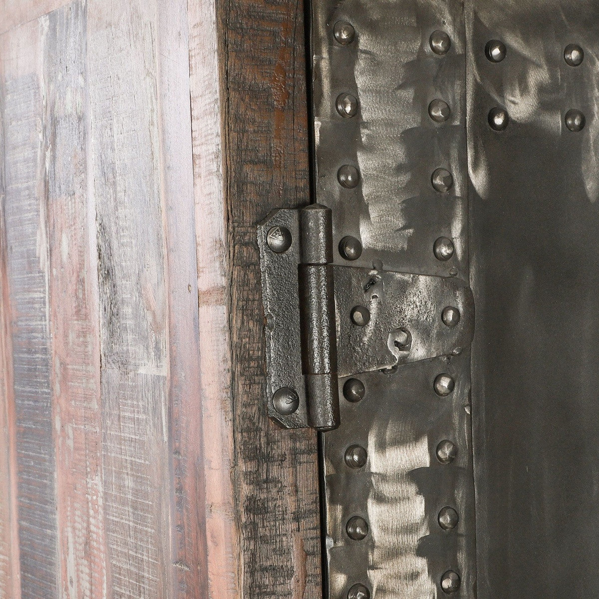 Steampunk Vault Door Industrial Tall Cabinet