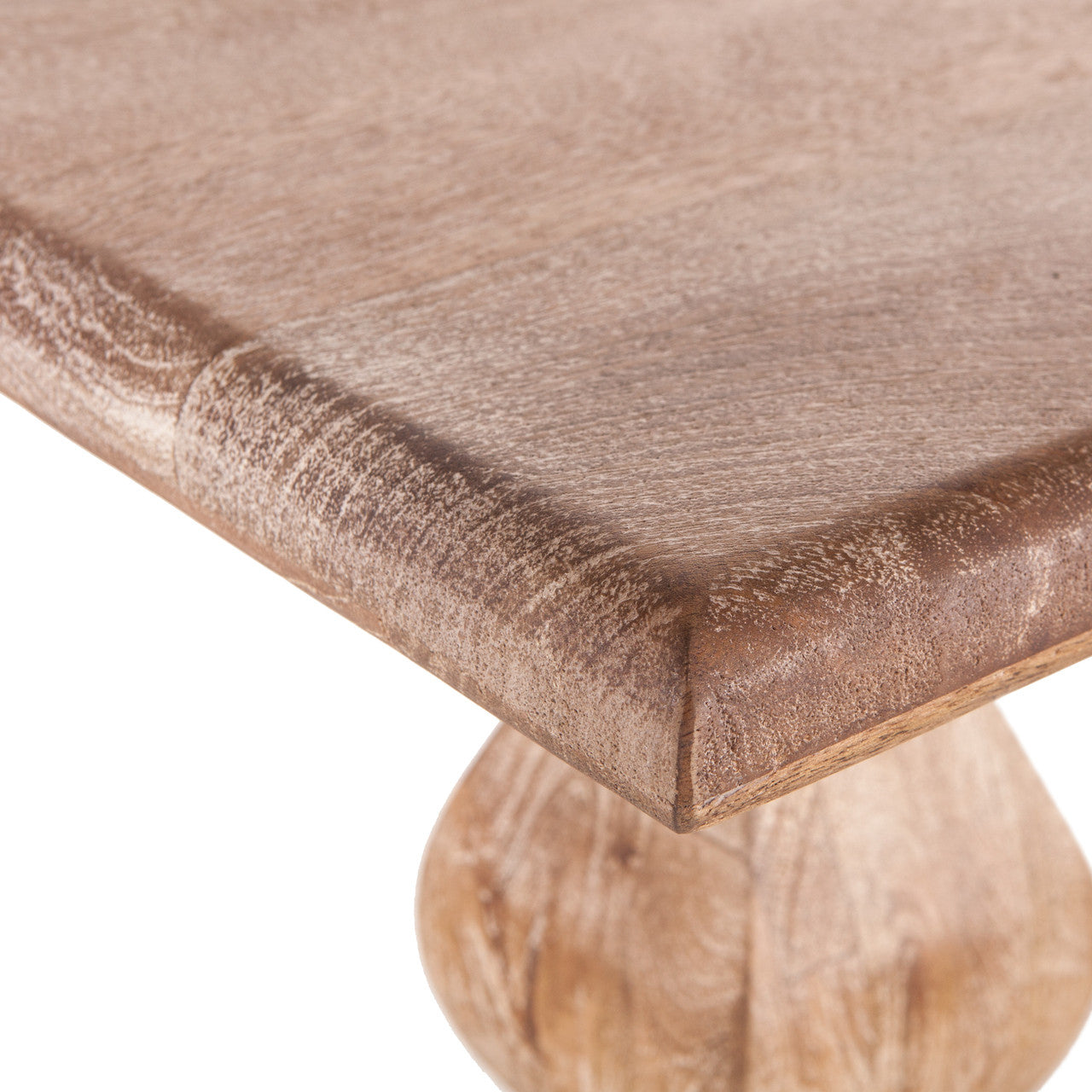 French Farmhouse Solid Wood Trestle Dining Bench 72"