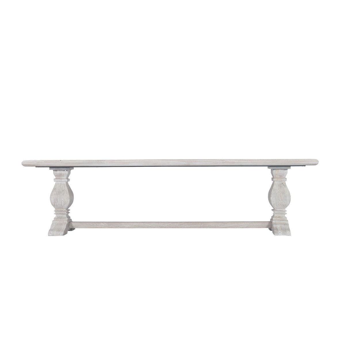 San Rafael 72" Bench in Heirloom White - image 2