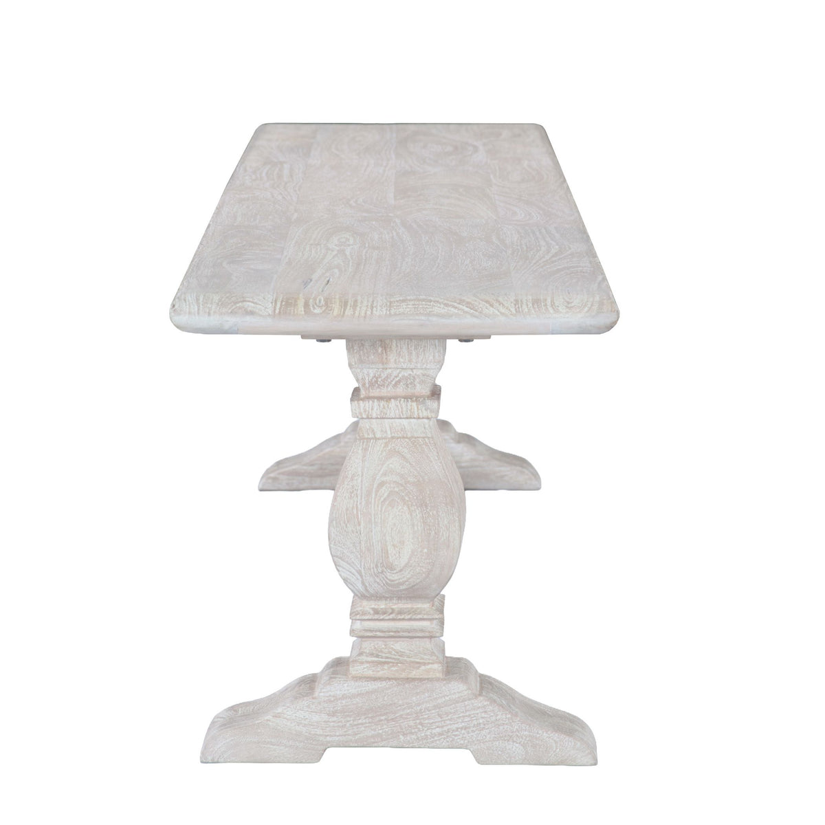 San Rafael 72" Bench in Heirloom White - image 3