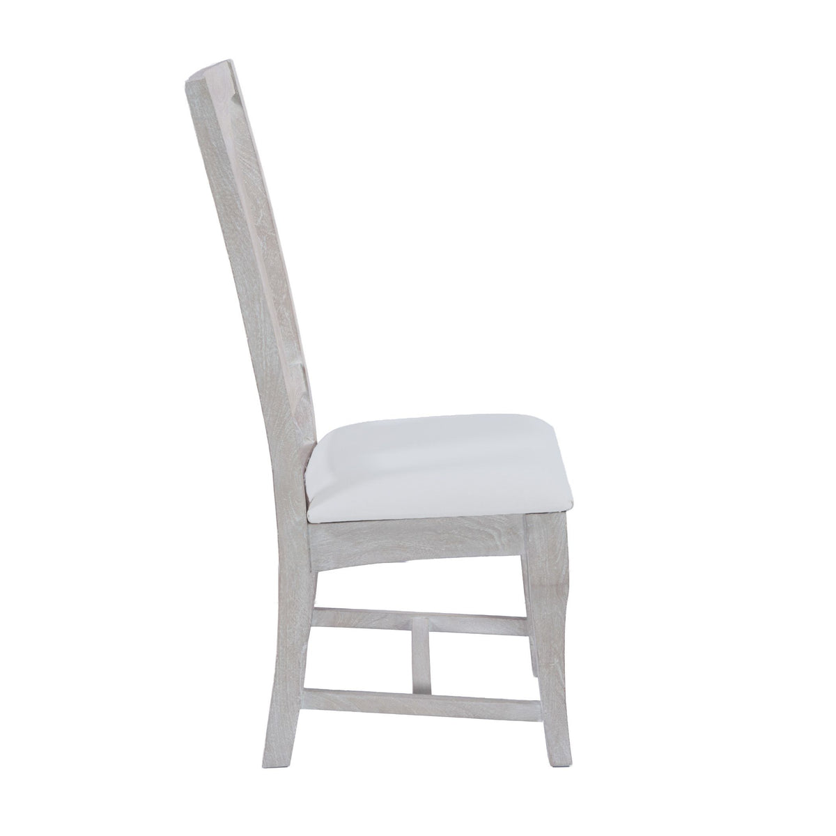 San Rafael 18" Upholstered Dining Chair in Heirloom White - image 3