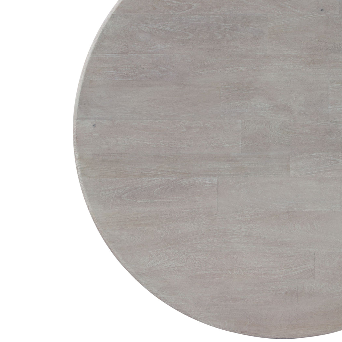 San Rafael 54" Round Dining Table in Heirloom White - image 4