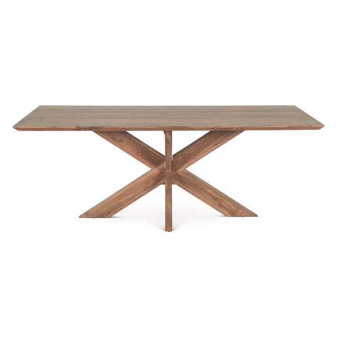 Tallinn 78" Dining Table in Weathered Acacia