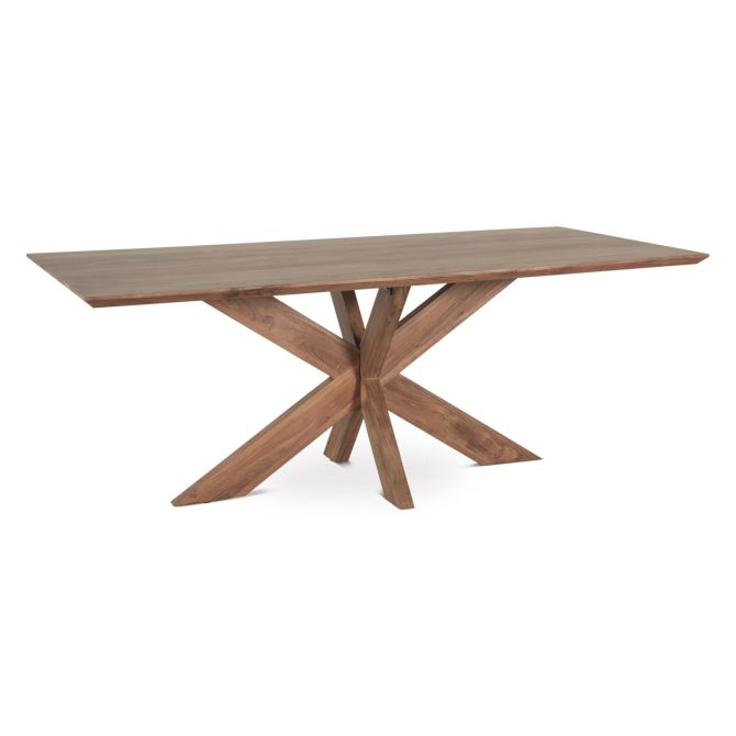 Tallinn 78" Dining Table in Weathered Acacia
