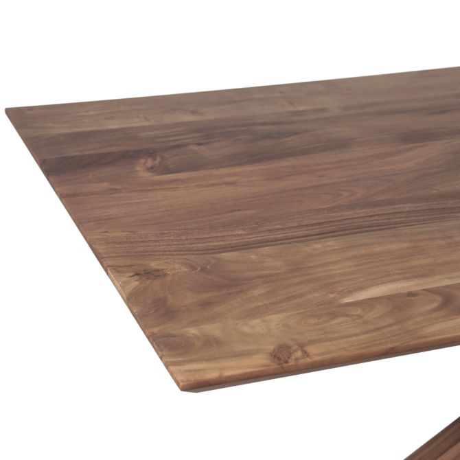 Tallinn 78" Dining Table in Weathered Acacia
