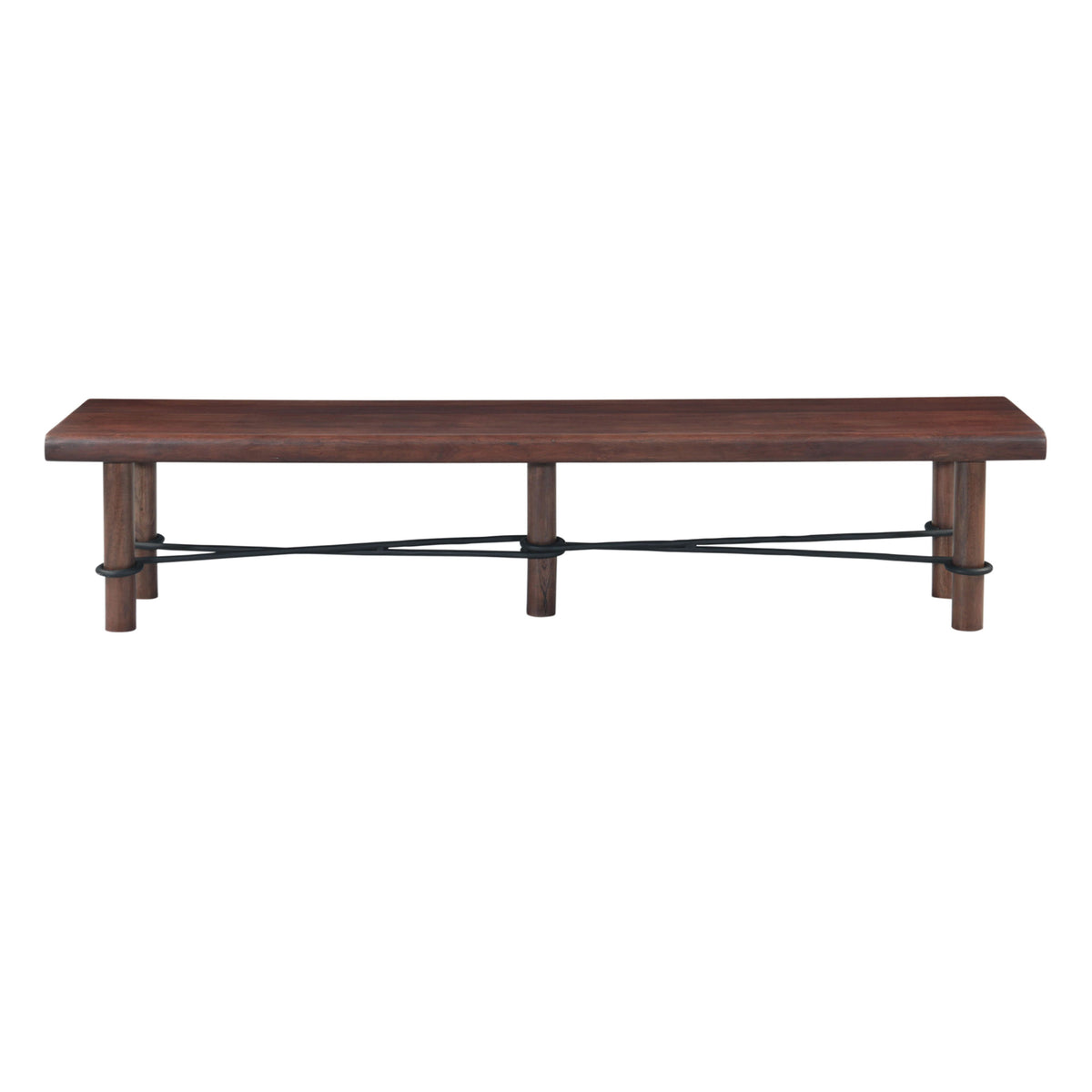 Timbers Lincoln 80" Bench in Vinegar Acacia - image 2