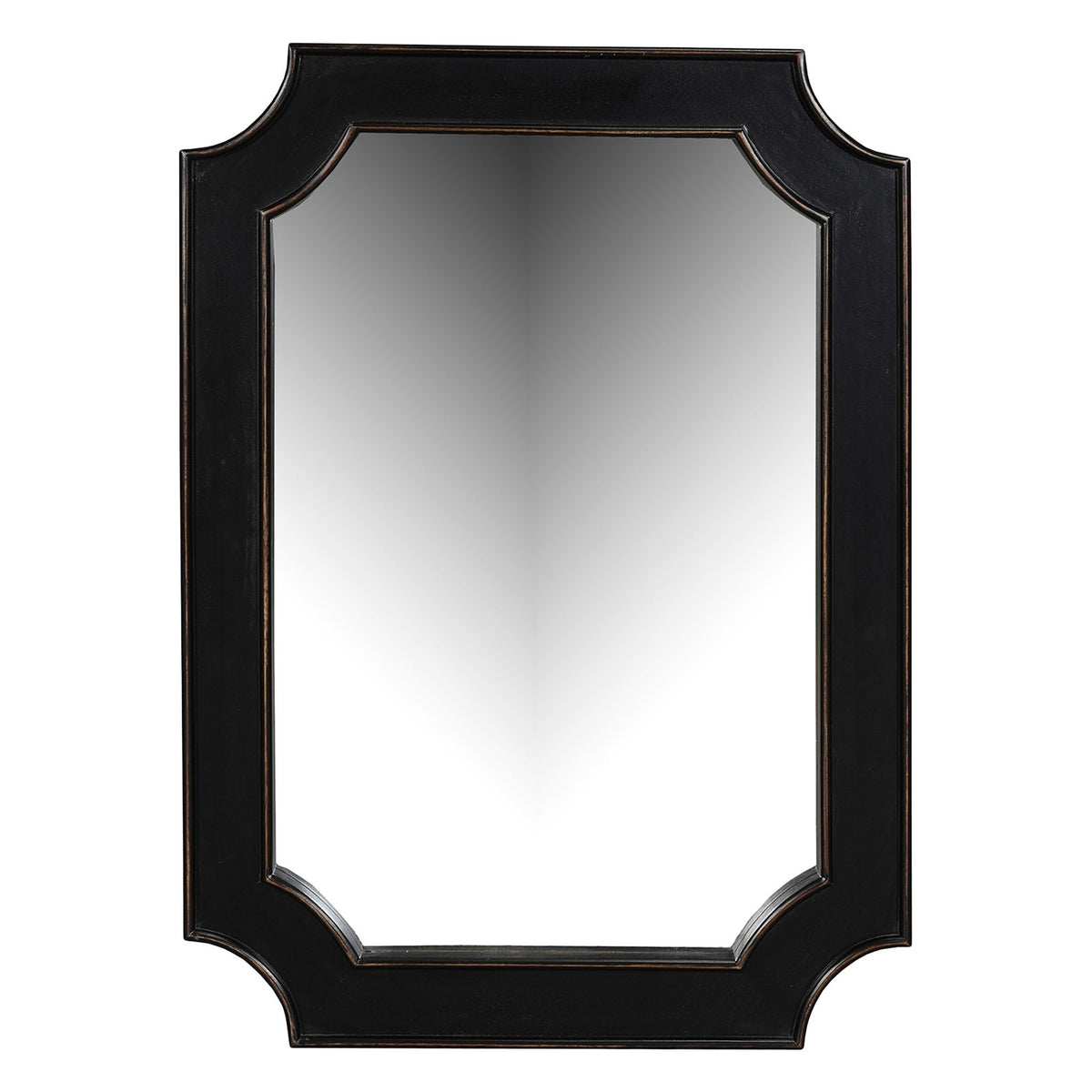 Turin 31" Mirror in Distressed Black - image 2