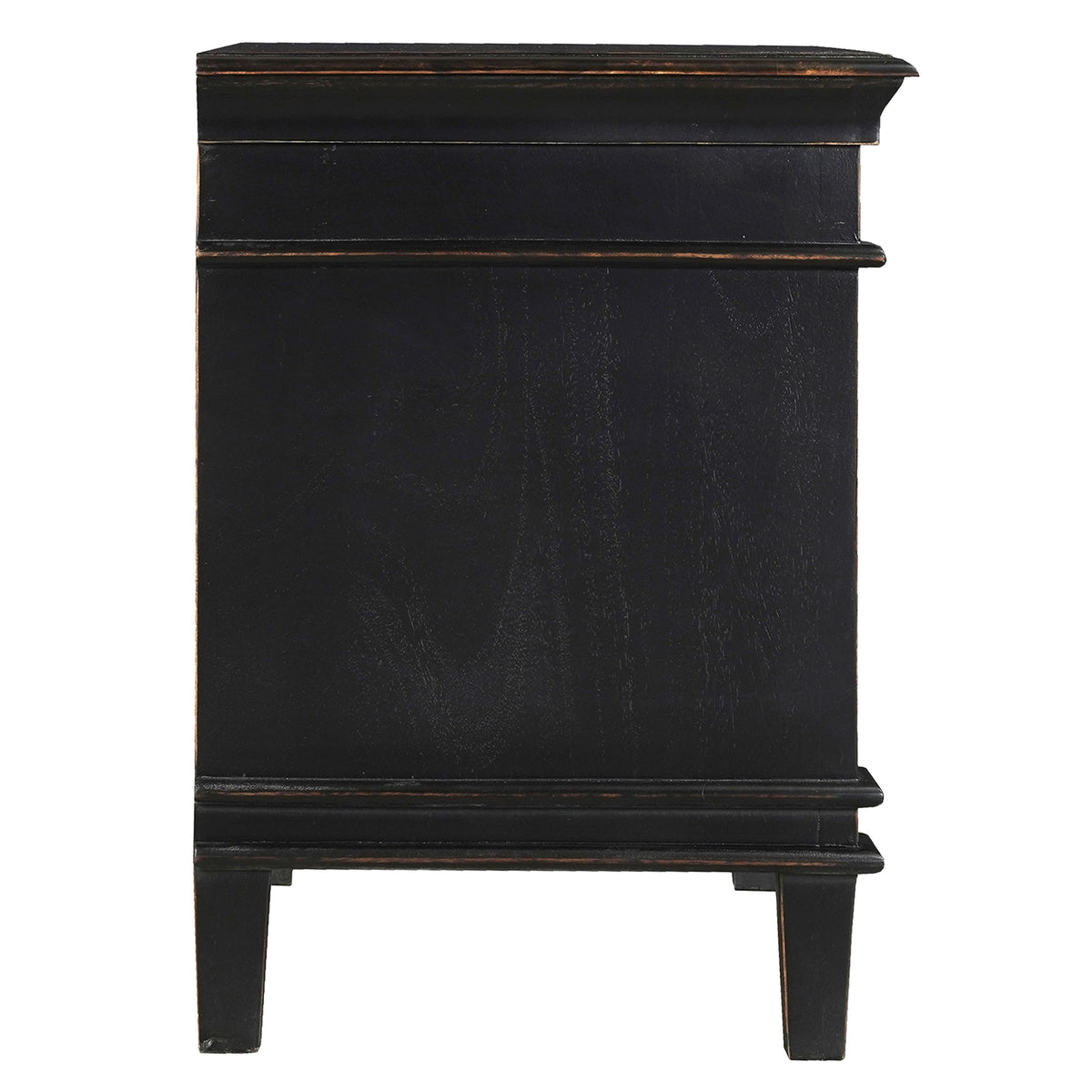 Turin 30" Nightstand in Distressed Black - image 4