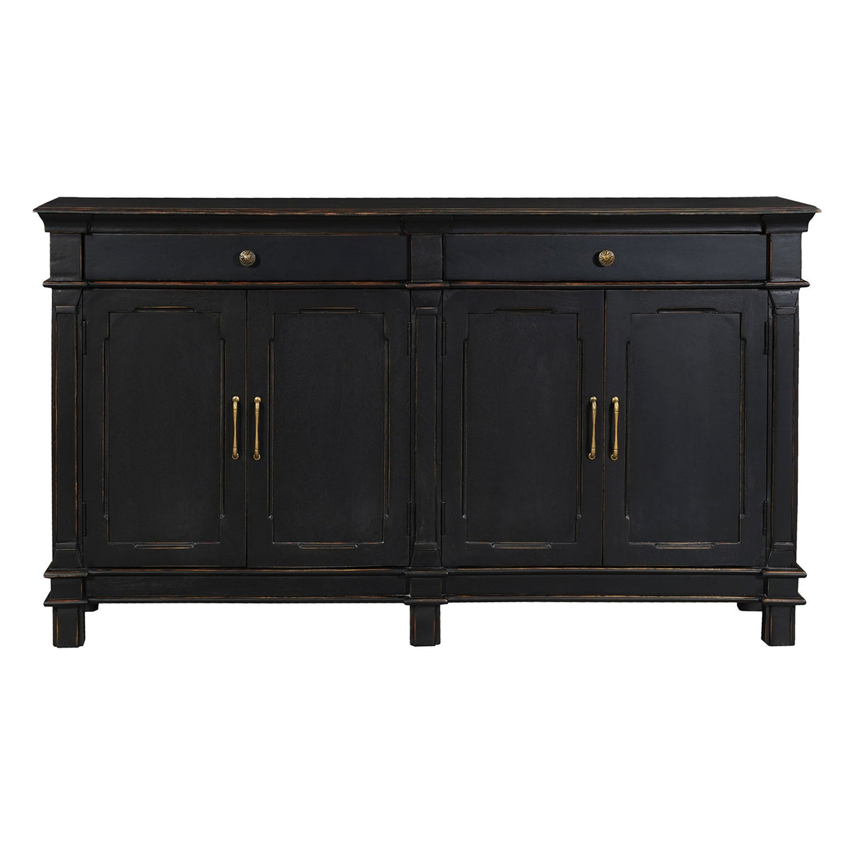 Turin 70" Sideboard in Distressed Black - image 2