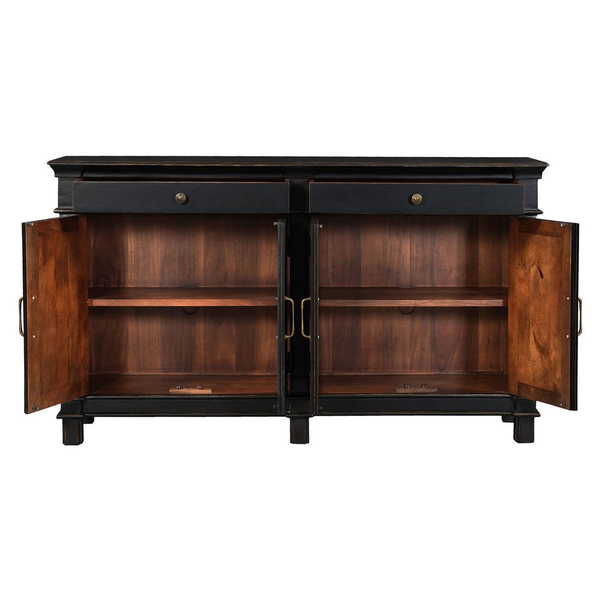 Turin 70" Sideboard in Distressed Black - image 3