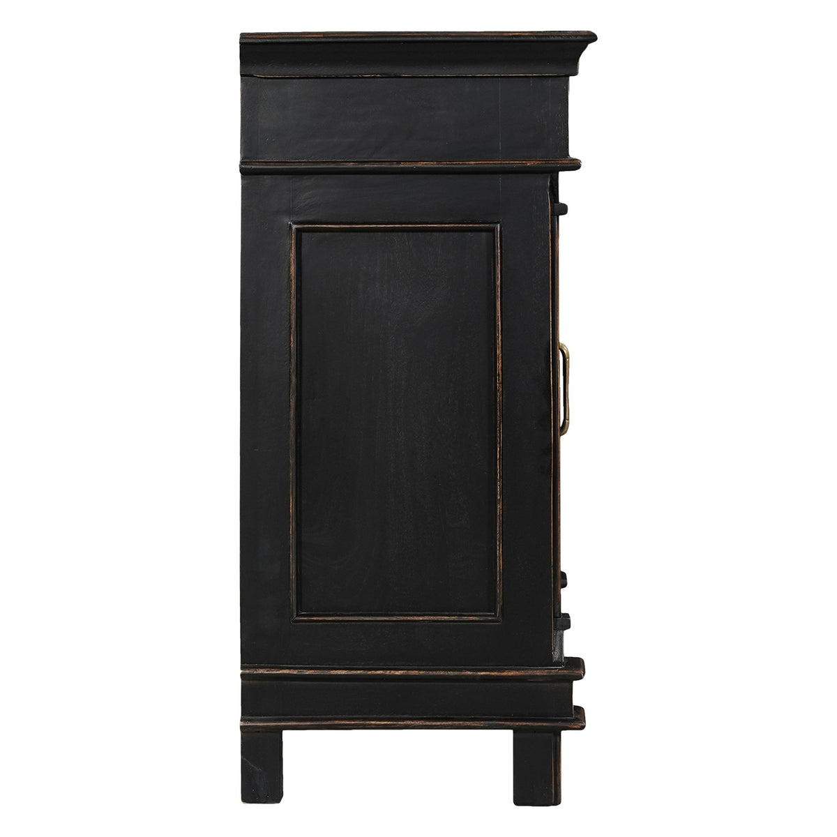 Turin 70" Sideboard in Distressed Black - image 4