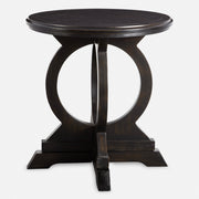 Uttermost Maiva Black Side Table