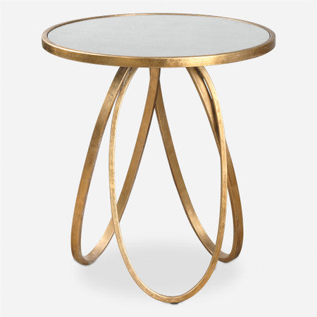 Montrez Gold Side Table