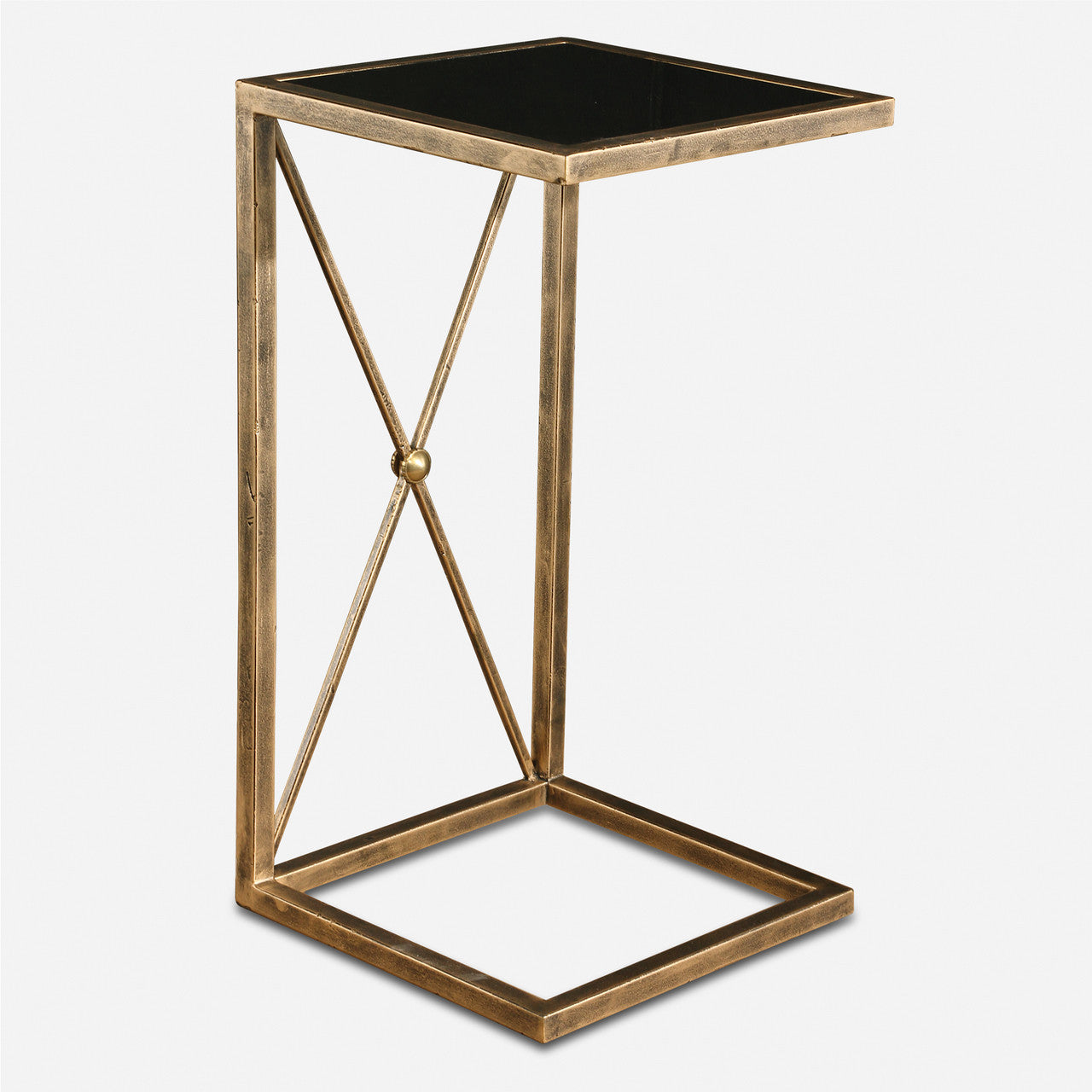 Uttermost Zafina Gold Accent Table