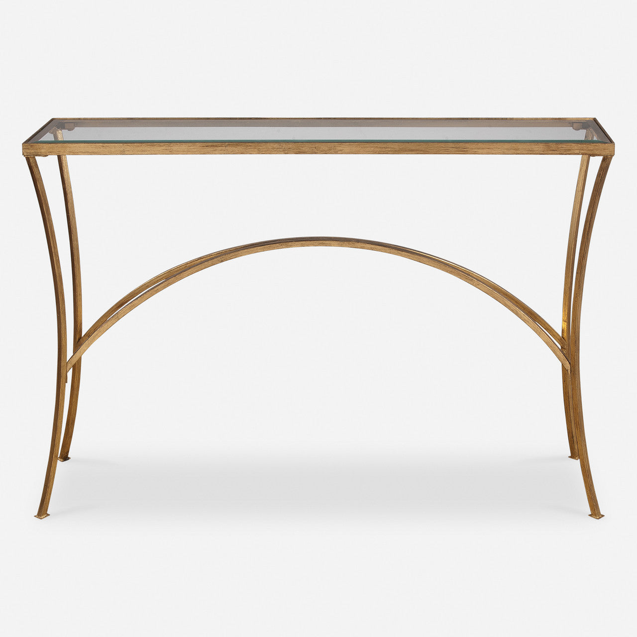 Uttermost Alayna Gold Console Table