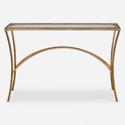 Uttermost Alayna Gold Console Table
