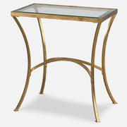 Uttermost Alayna Gold End Table